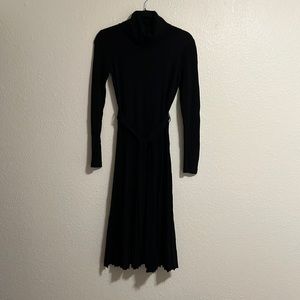 Sweater turtle neck dress